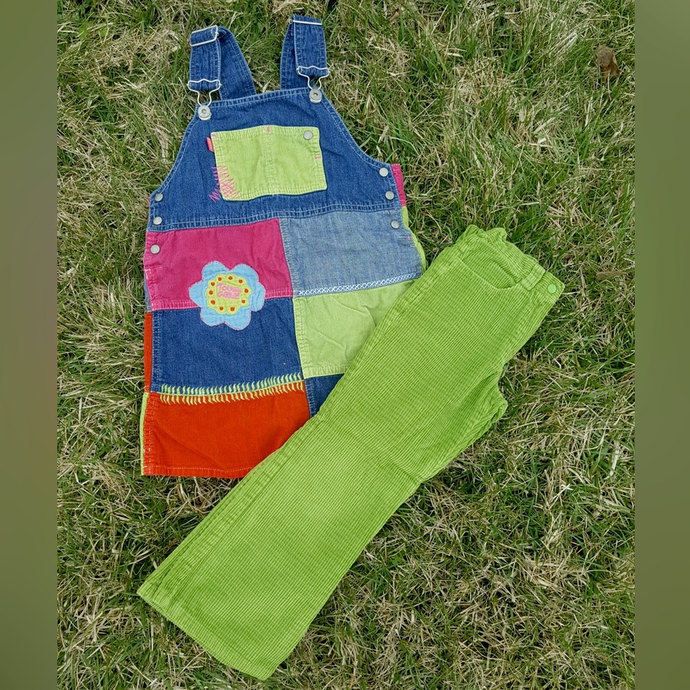 Oilily Girls sz 116 Jumper Set inclds Deux Par Deux sz 6 Pants